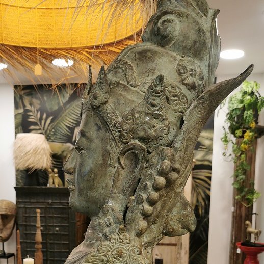 Buste de Sita Tara, vue de profil droit © Terre de Nuances